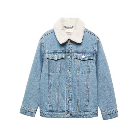 MANGO Kids Veste en jeans avec boutons acheter en ligne MANOR