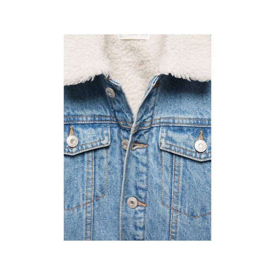 MANGO Kids  Veste en jeans avec boutons 