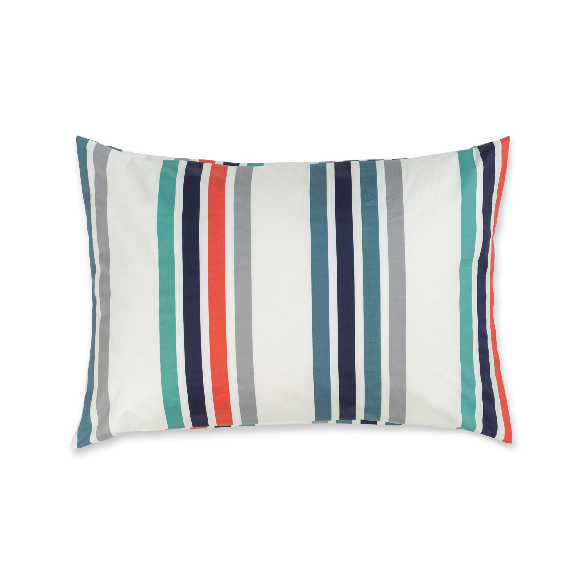 Manor Andorra Color Block Taie d'oreiller en satin  