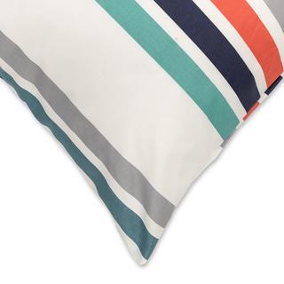 Manor Andorra Color Block Taie d'oreiller en satin  