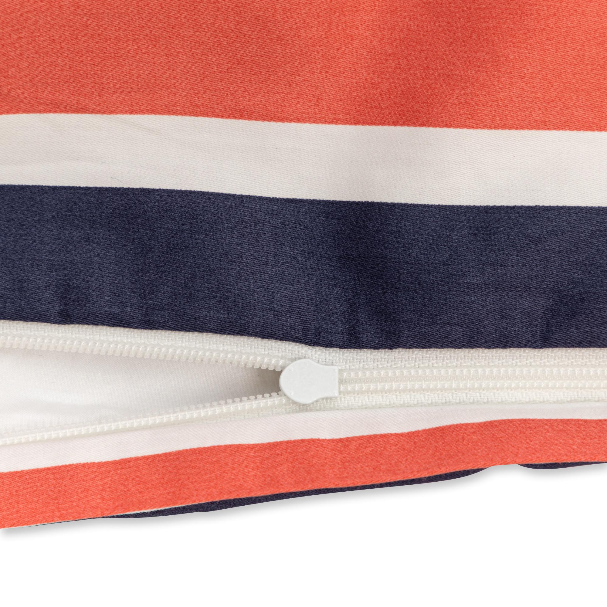 Manor Andorra Color Block Taie d'oreiller en satin  