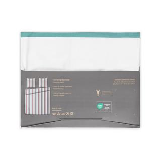 Manor Andorra Color Block Taie d'oreiller en satin  