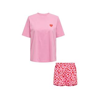 Only Lingerie Heart SS Set Pyjama-Set, manches courtes 