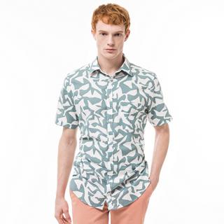 Manor Man Kurzarm Classic Fit Hemd  