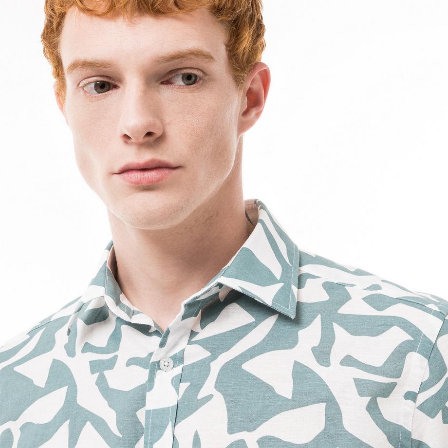 Manor Man Camicia Classic Fit Maniche Corte  