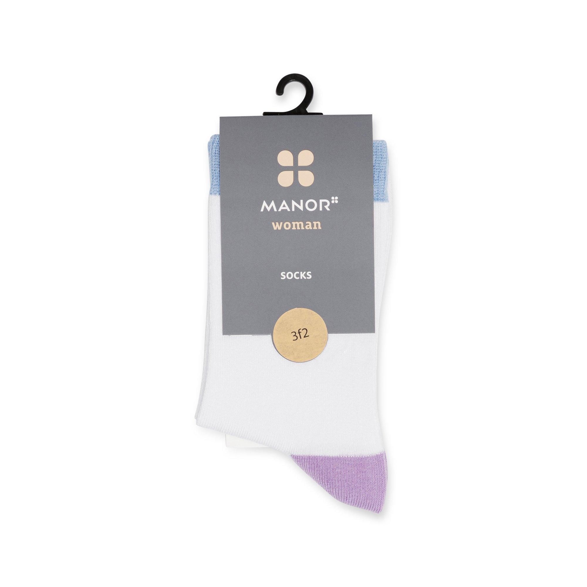 Manor Woman Classic Colorblocking Chaussettes 