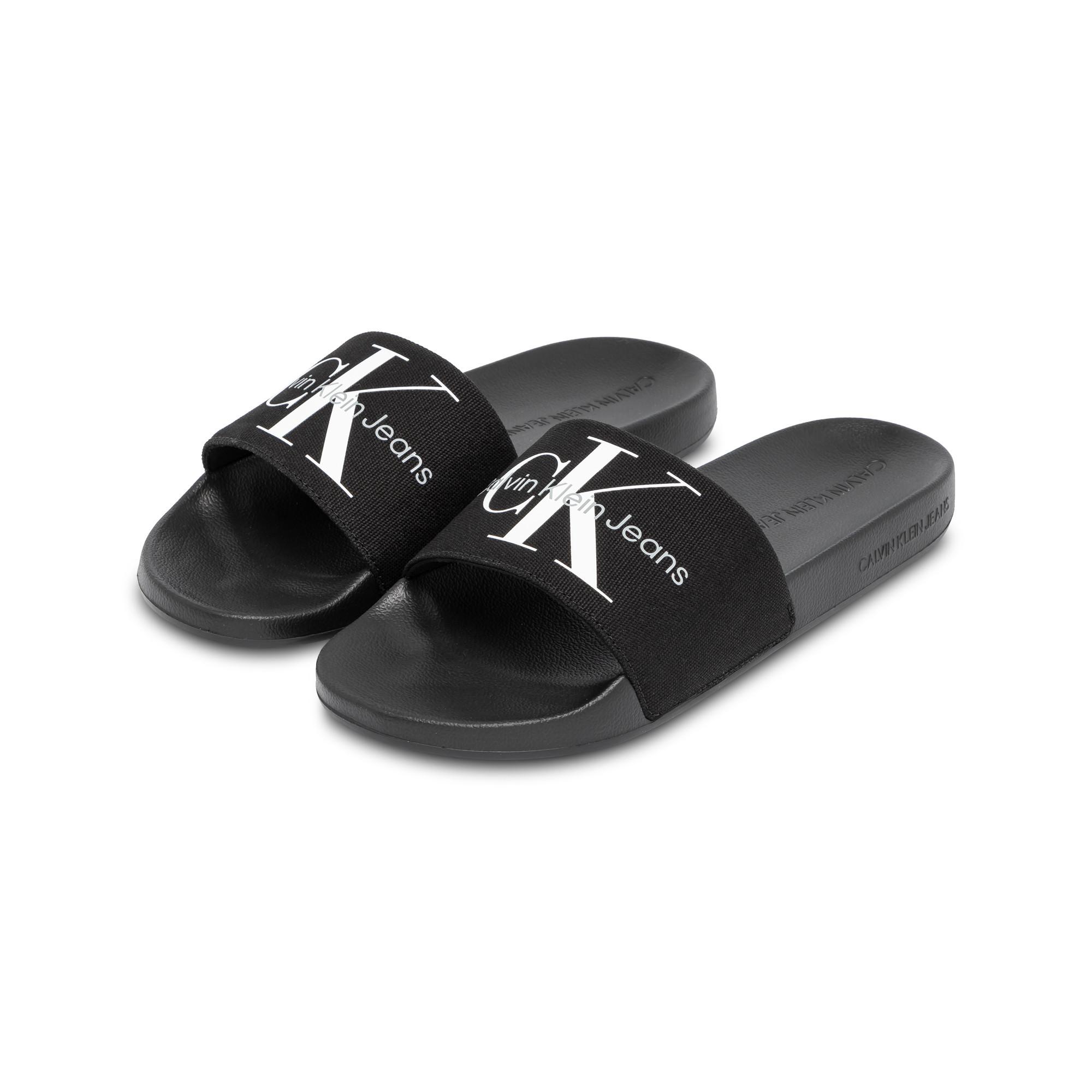 Calvin Klein SLIDE MONOGRAM CO Ciabatte da mare 