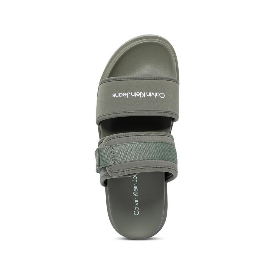 Calvin Klein DOUBLE BAR SANDAL Sandales de bain 