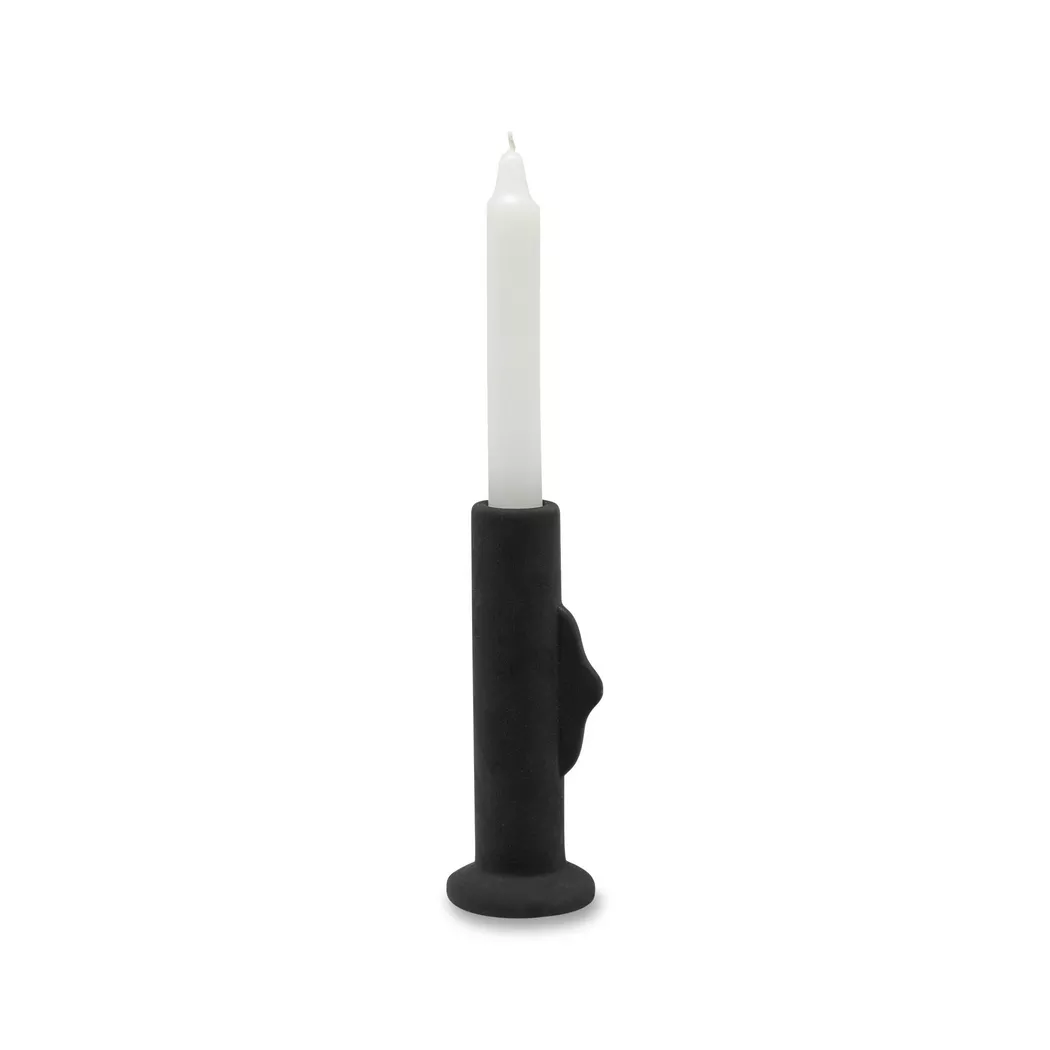 Manor - Kerzenständer, 6.5X6X16.5CM, Black