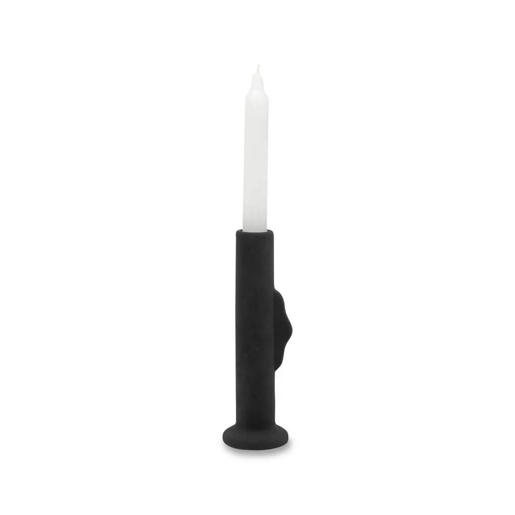 Manor - Kerzenständer, 6.5X6X19.5CM, Black