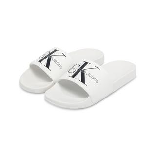 Calvin Klein SLIDE MONOGRAM CO Sandales de bain 