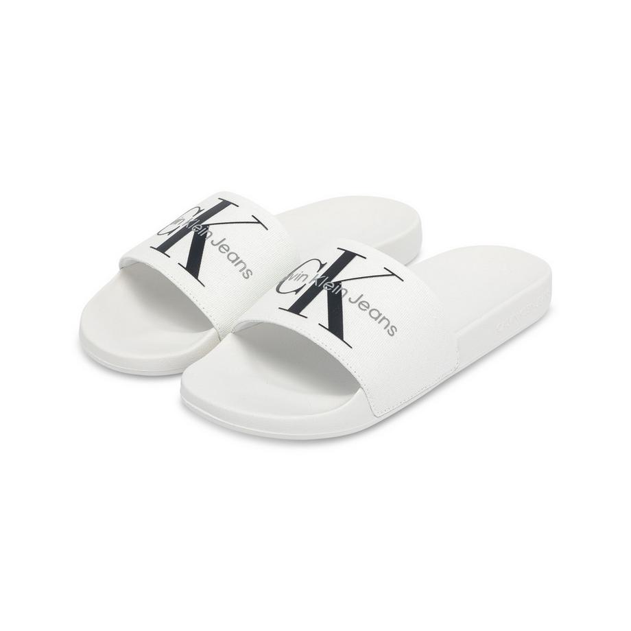 Calvin Klein SLIDE MONOGRAM CO Badesandalen 
