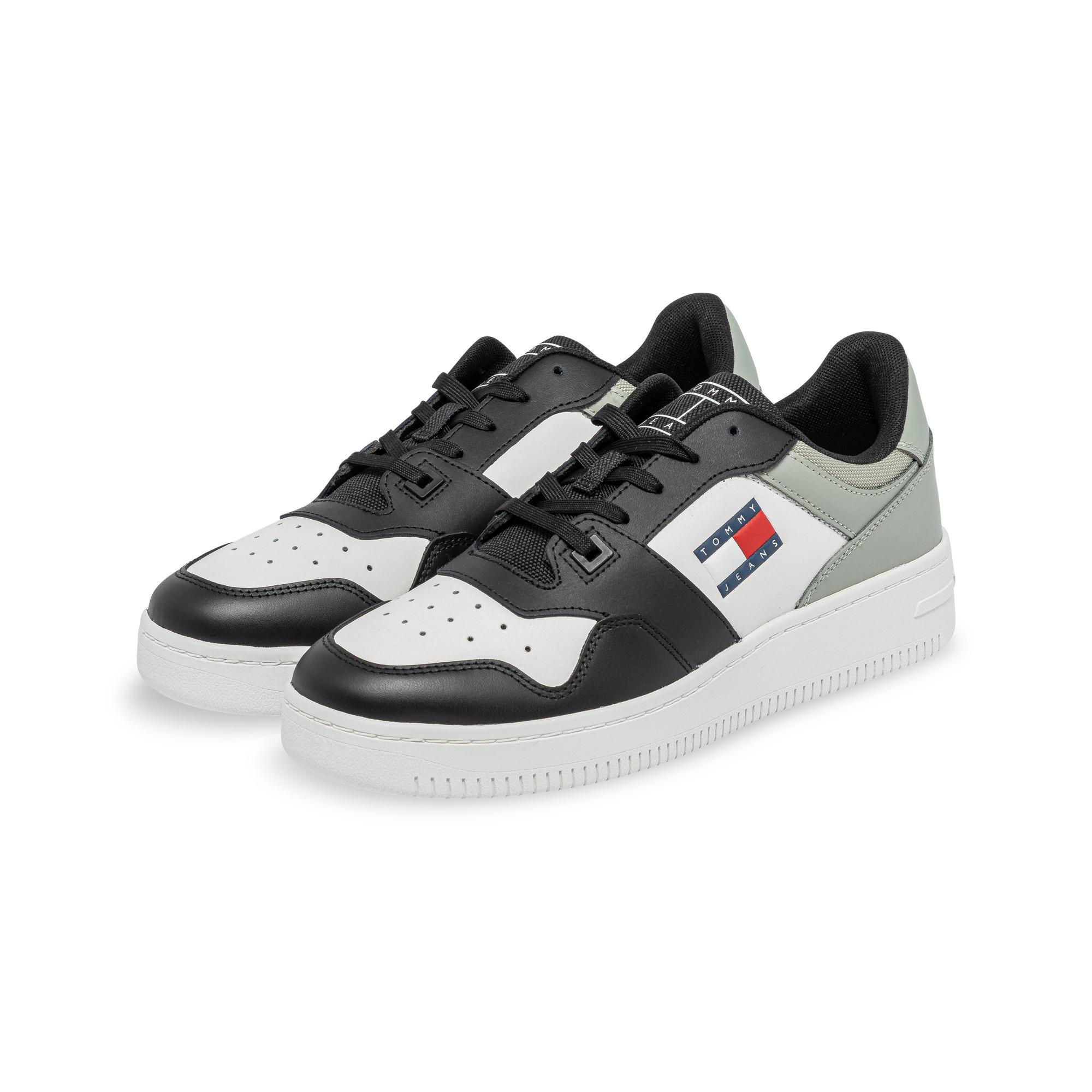 TOMMY JEANS Retro Basket ESS Sneakers, Low Top 