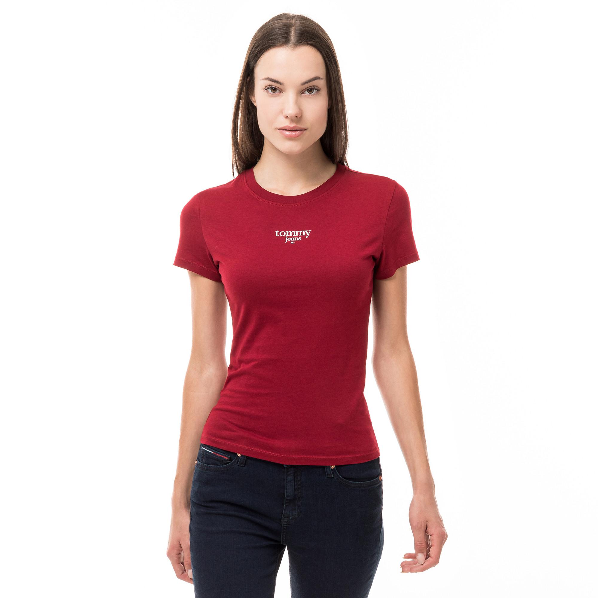 Image of T-shirt Damen Dunkelrot L