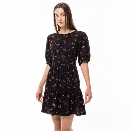 TOMMY JEANS Blumenmuster Mini Kleid  