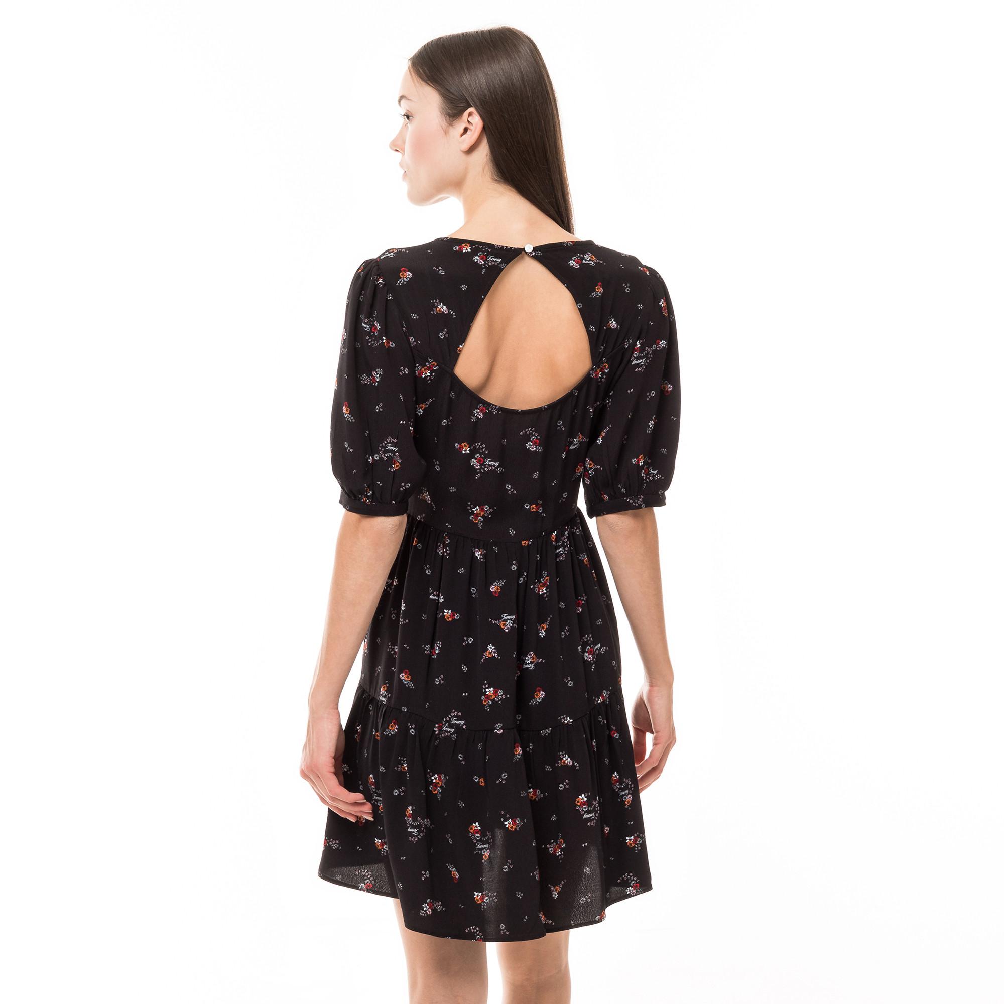 TOMMY JEANS Abito Corto Stampa Floreale  