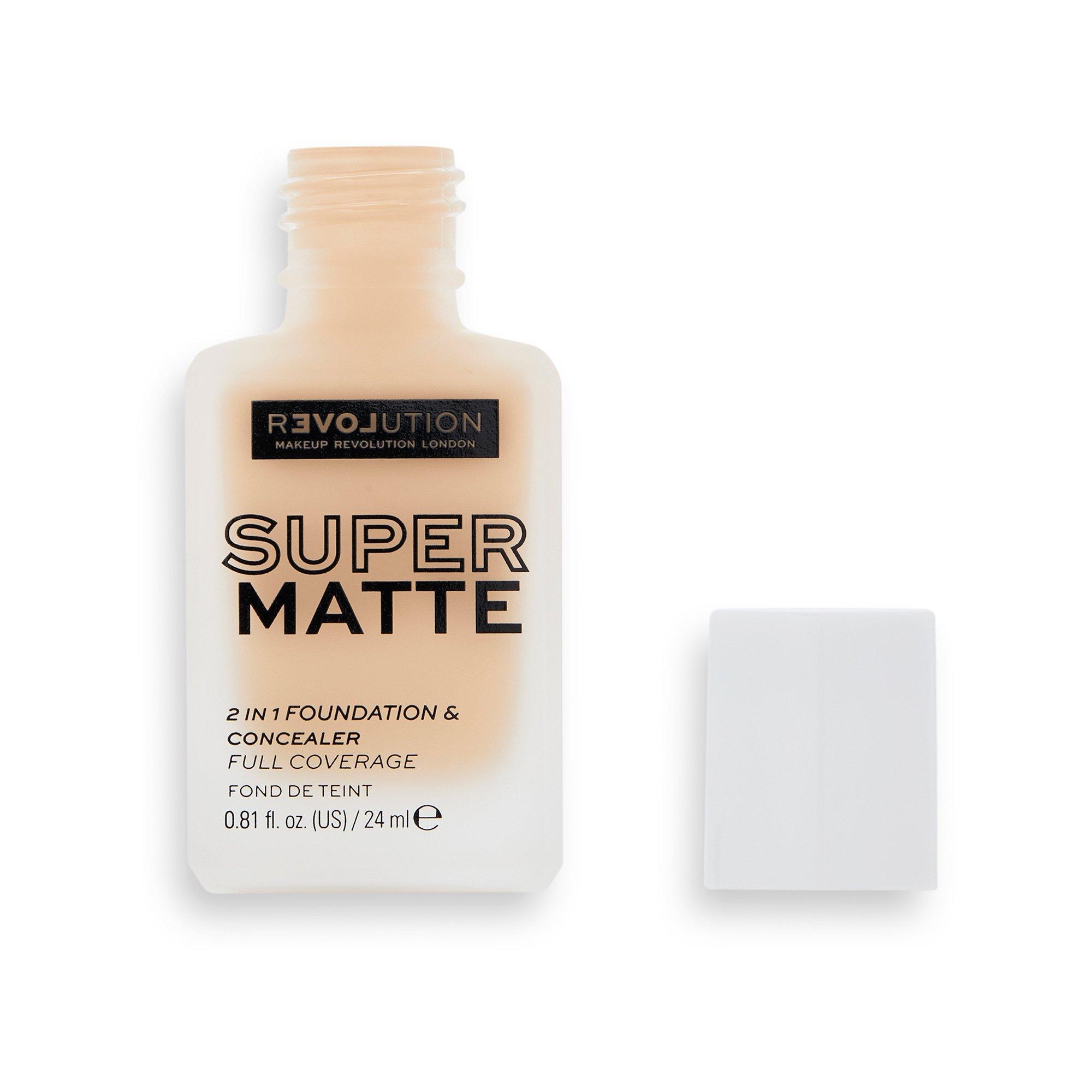 Revolution Relove Supermatte Foundation F2 Fond de Teint Supermatte 