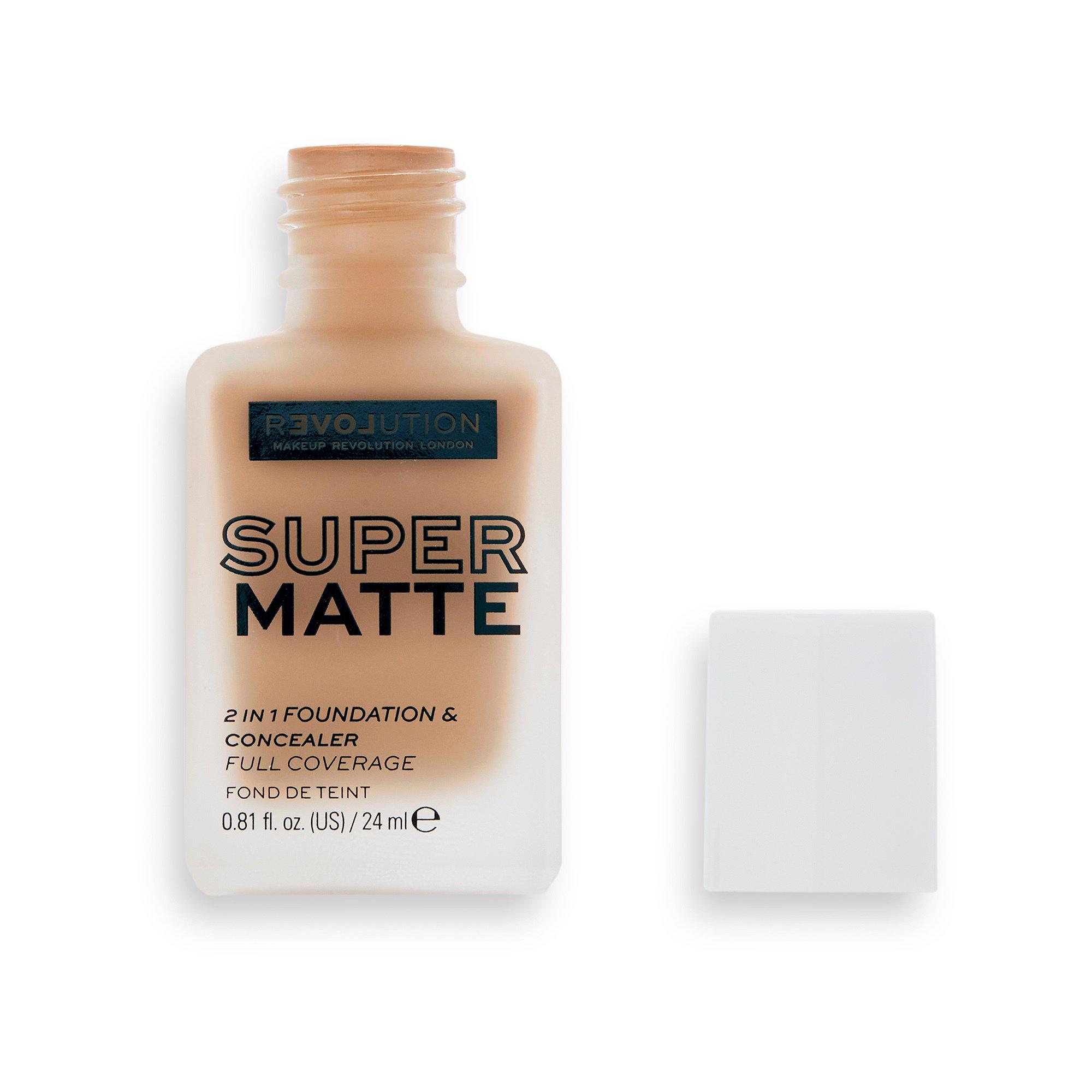 Revolution Relove Supermatte Foundation F2 Fondotinta Supermatte 