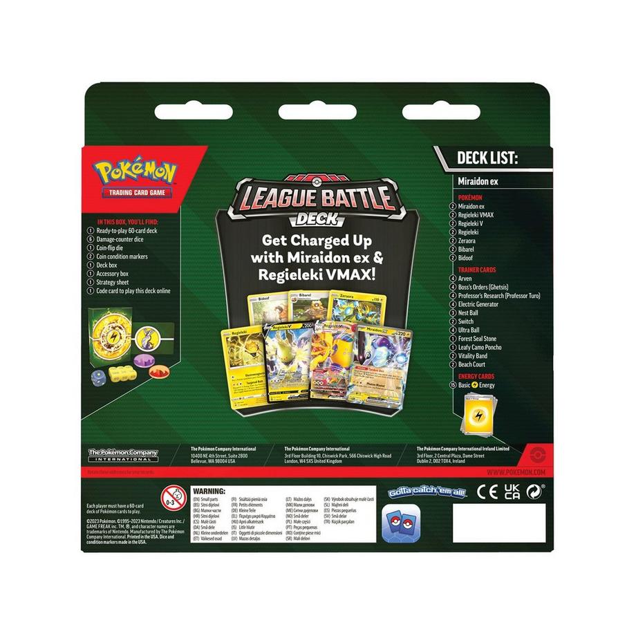 Pokémon  Pokémon League Battle Deck, Anglais 