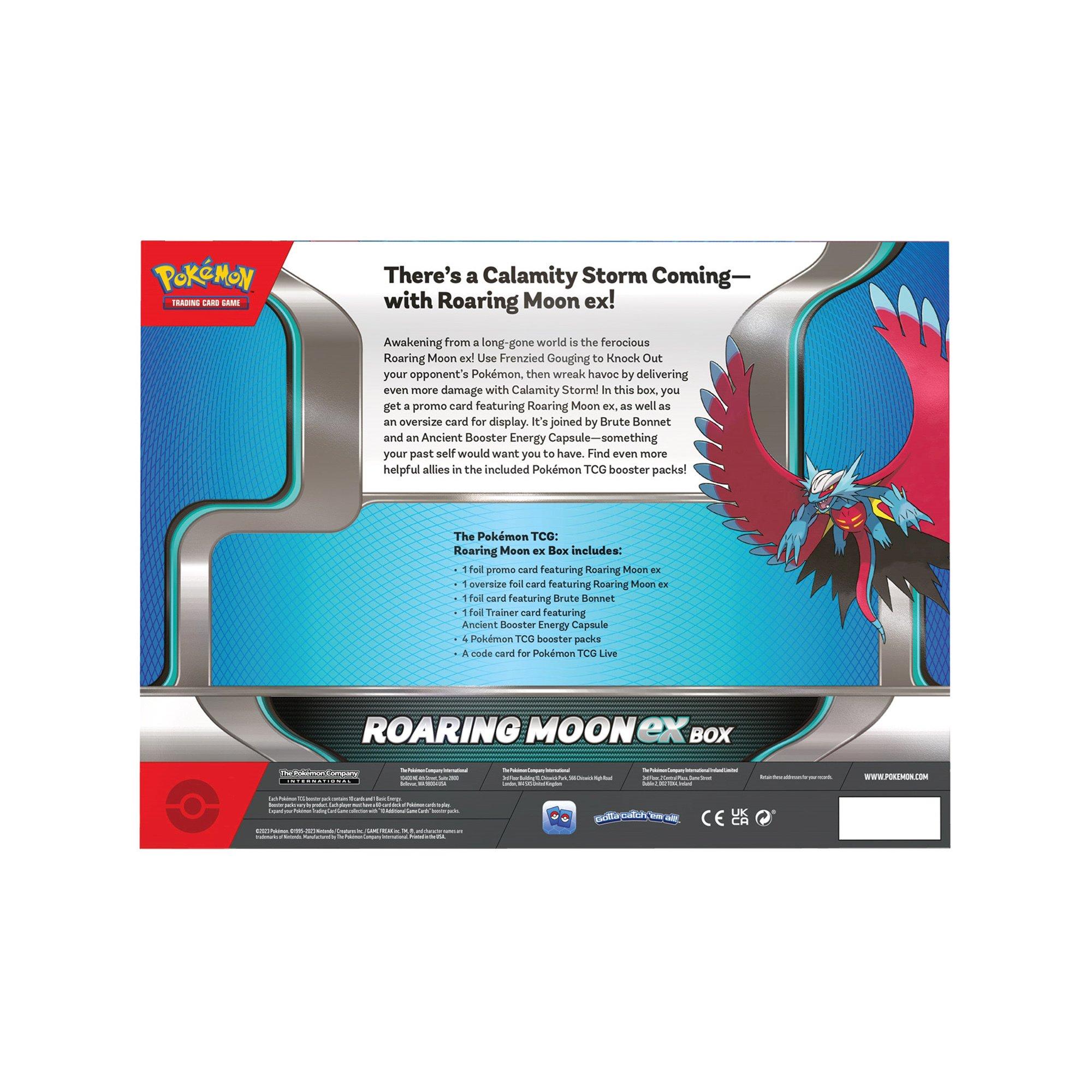 Pokémon  Valiant / Roaring Moon ex Box, Englisch, Zufallsauswahl 