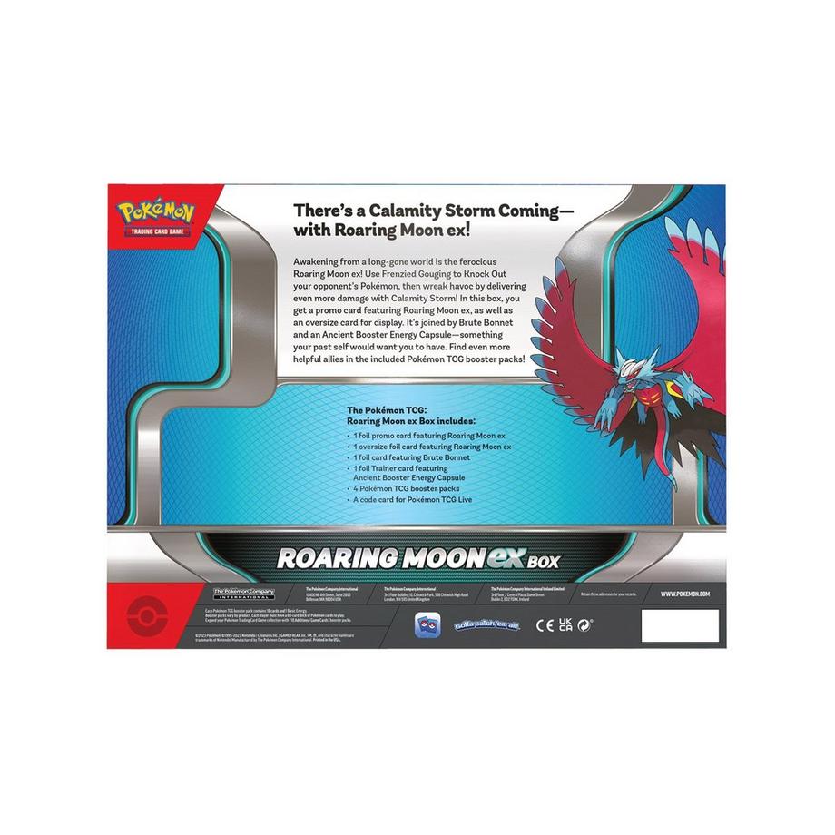 Pokémon  Valiant / Roaring Moon ex Box, Englisch, Zufallsauswahl 