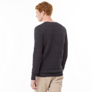 Manor Man Häkel Regular Fit Rundhals Pullover  