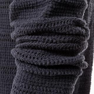 Manor Man Häkel Regular Fit Rundhals Pullover  