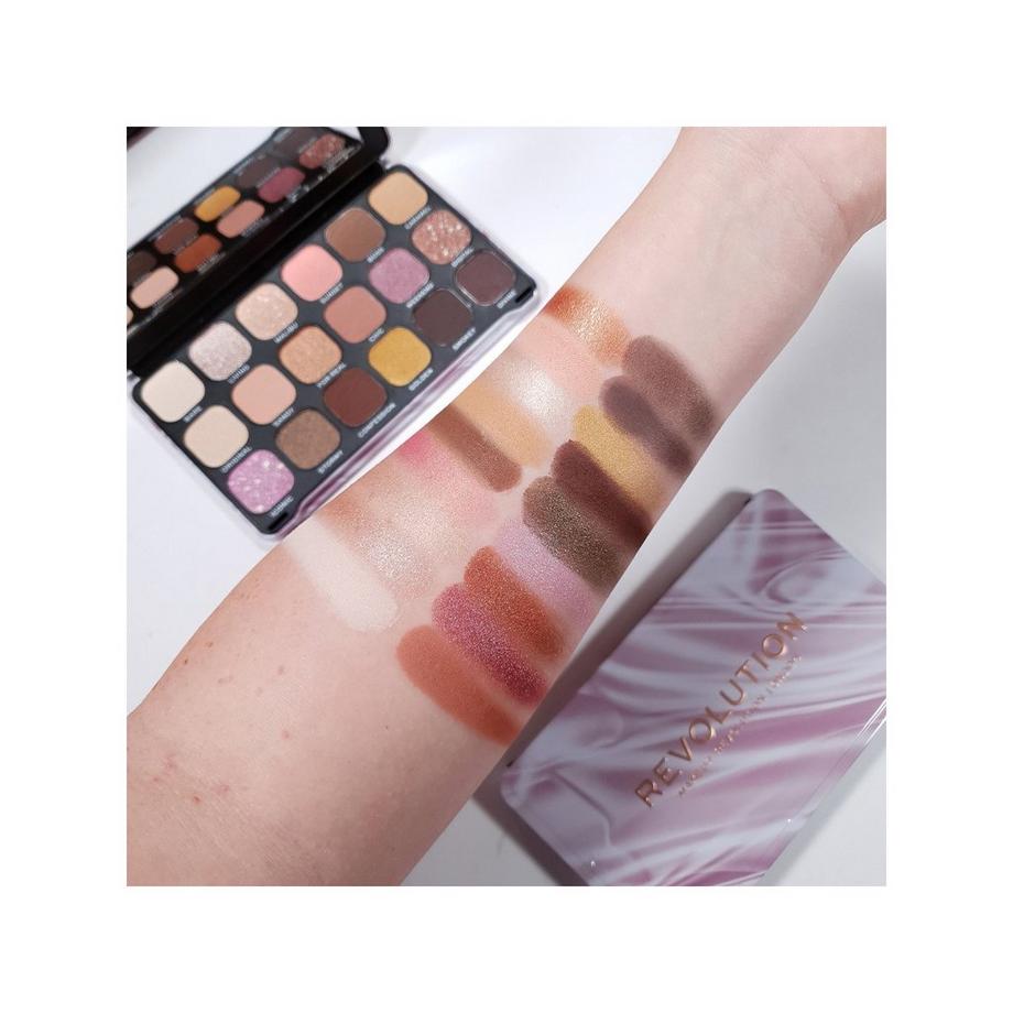 Revolution  Forever Flawless Shadow Palette Nude Silk, palette di ombretti 