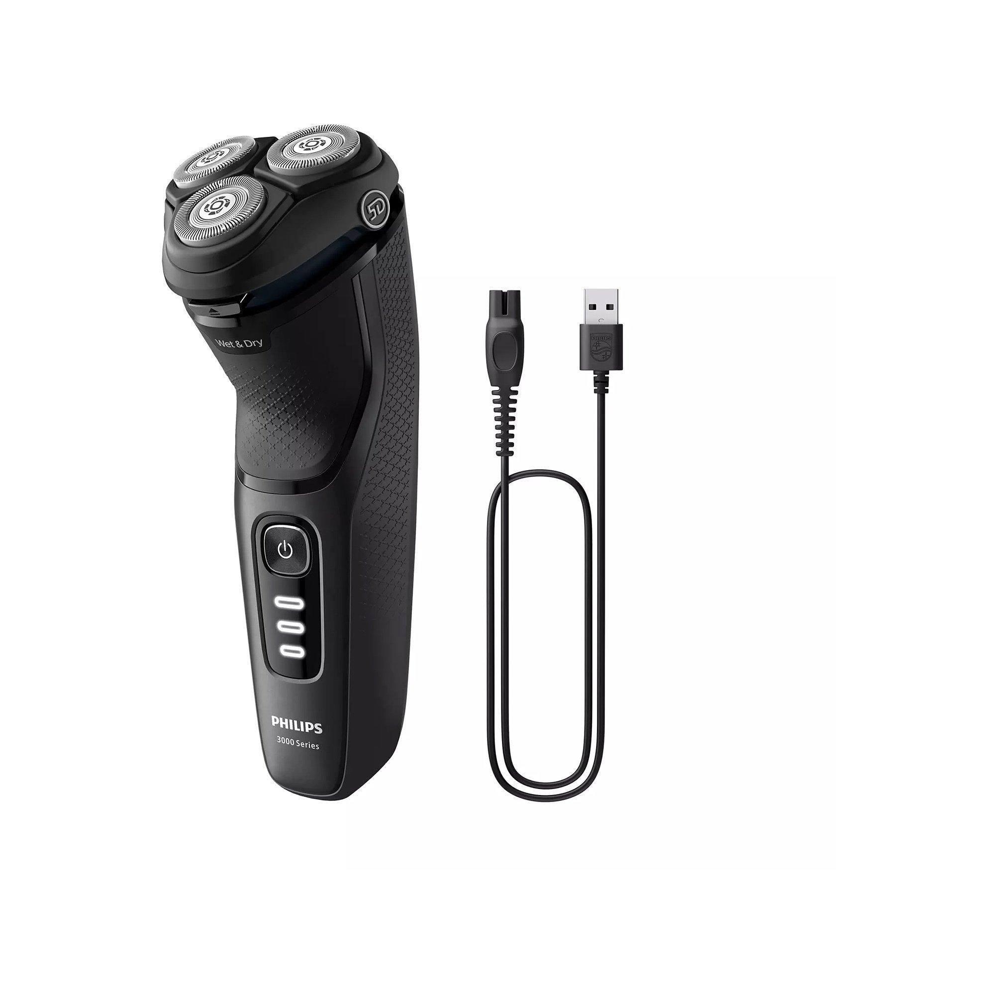 PHILIPS Nass-& Trockenrasierer Shaver Series 3000 