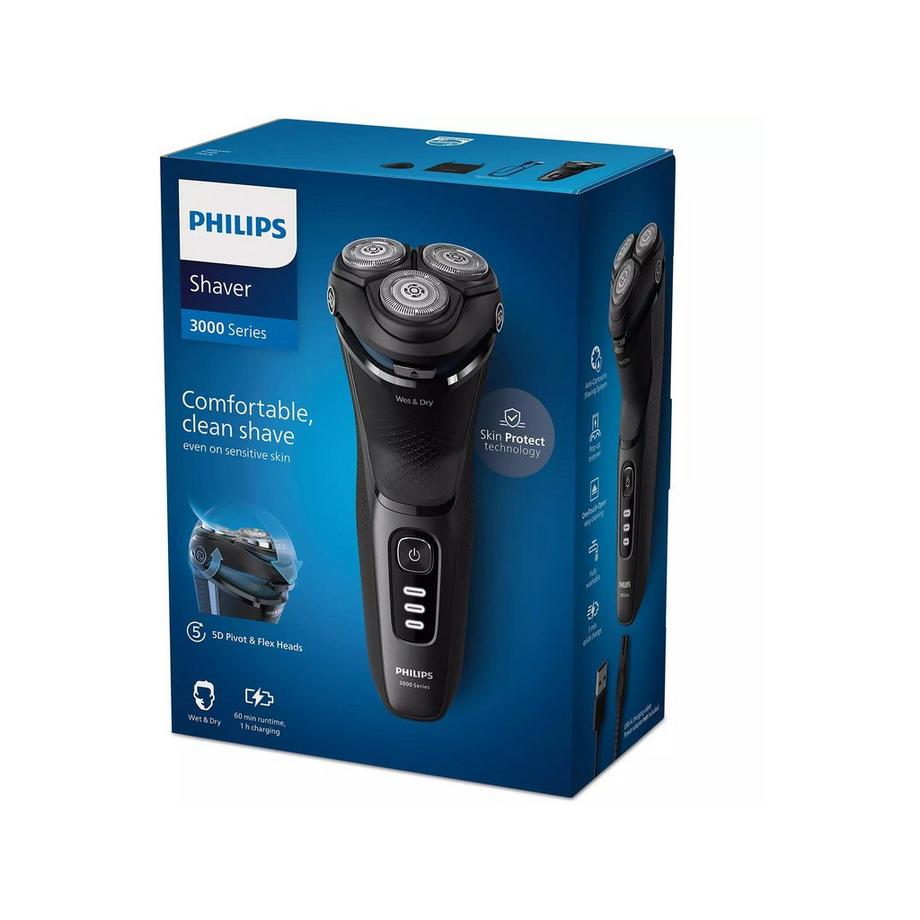 PHILIPS Rasoio Wet & Dry Shaver Series 3000 