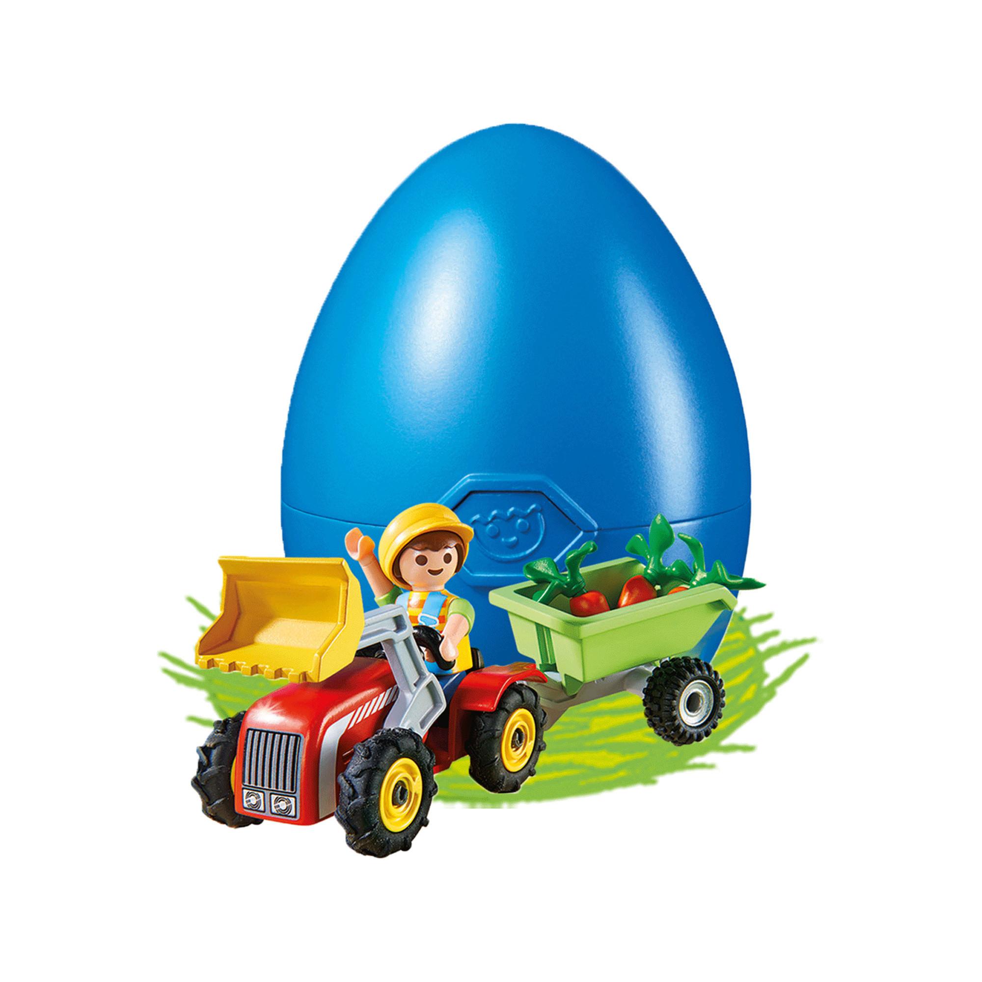 Image of 4943 Junge Mit Kindertraktor Unisex Multicolor