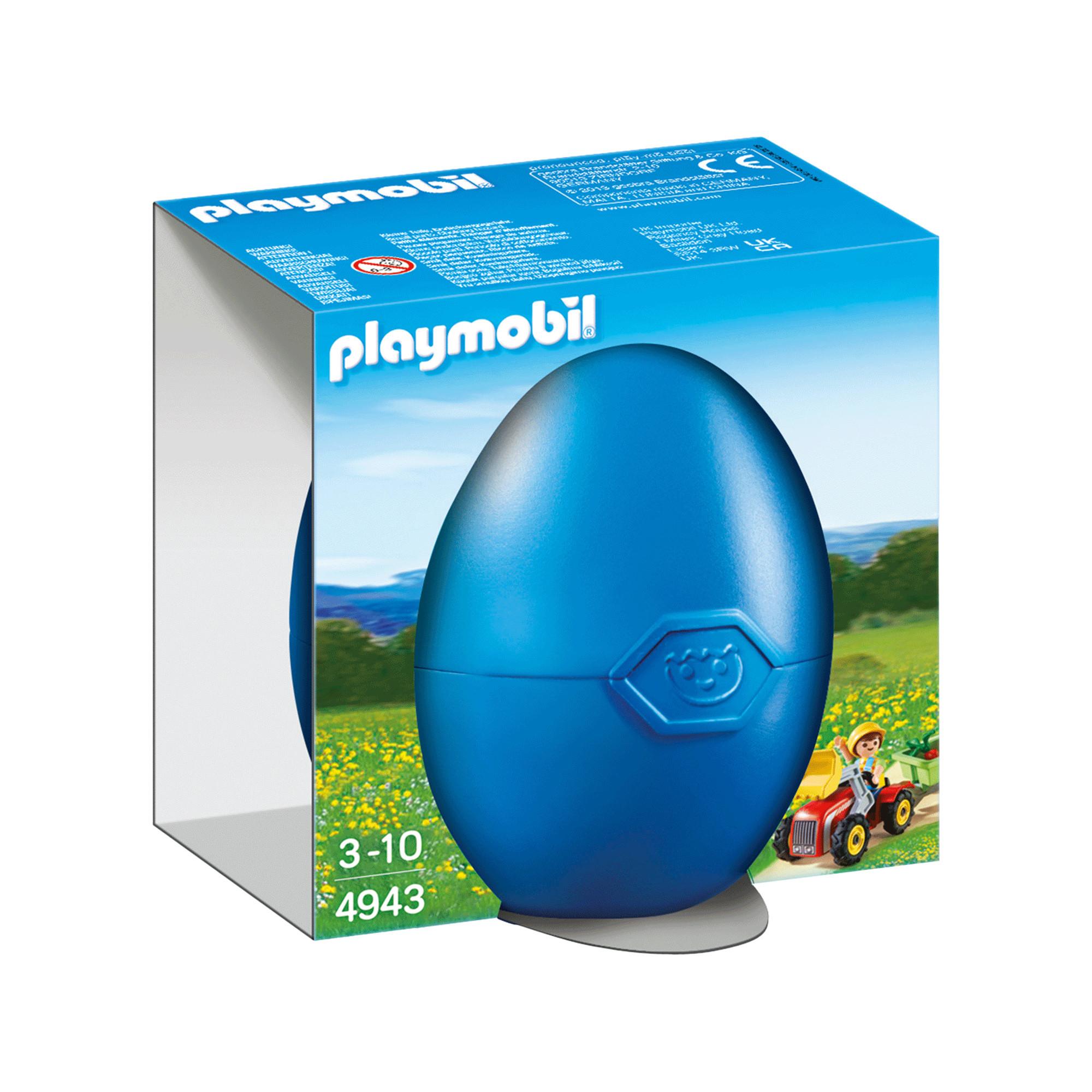 Playmobil  4943 Junge mit Kindertraktor 