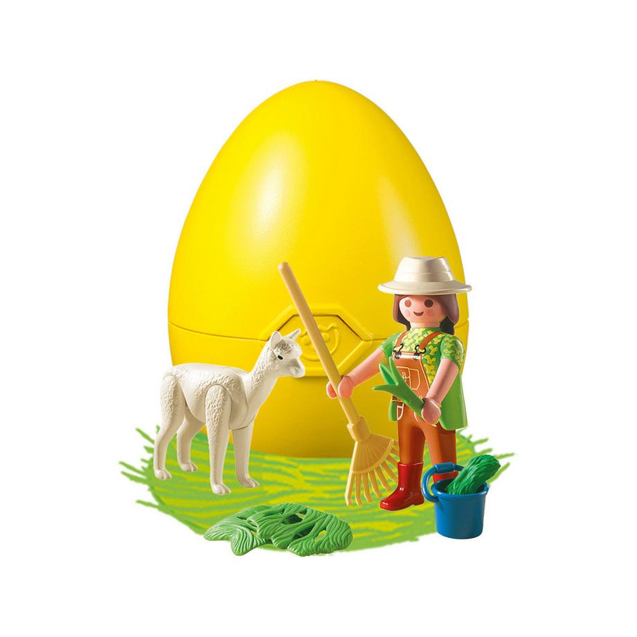 Playmobil  4944 Soigneur avec bébé alpaga 