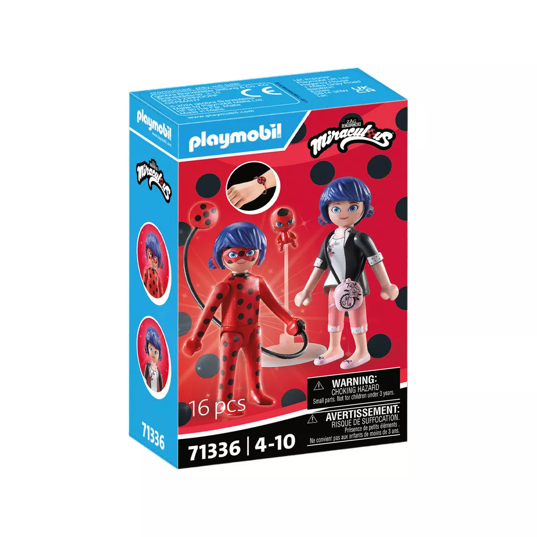Playmobil - 71336 Marinette & Ladybug, Multicolor