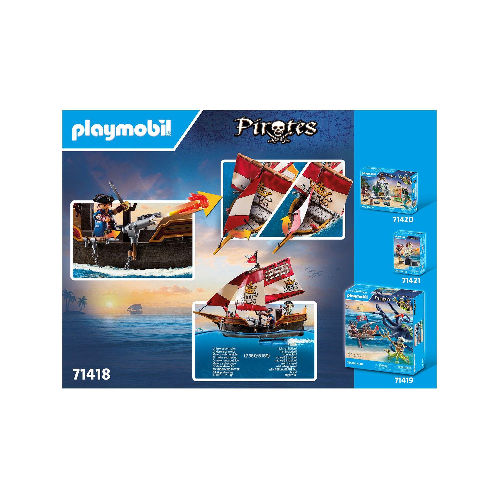 Playmobil  71418 Kleines Piratenschiff 