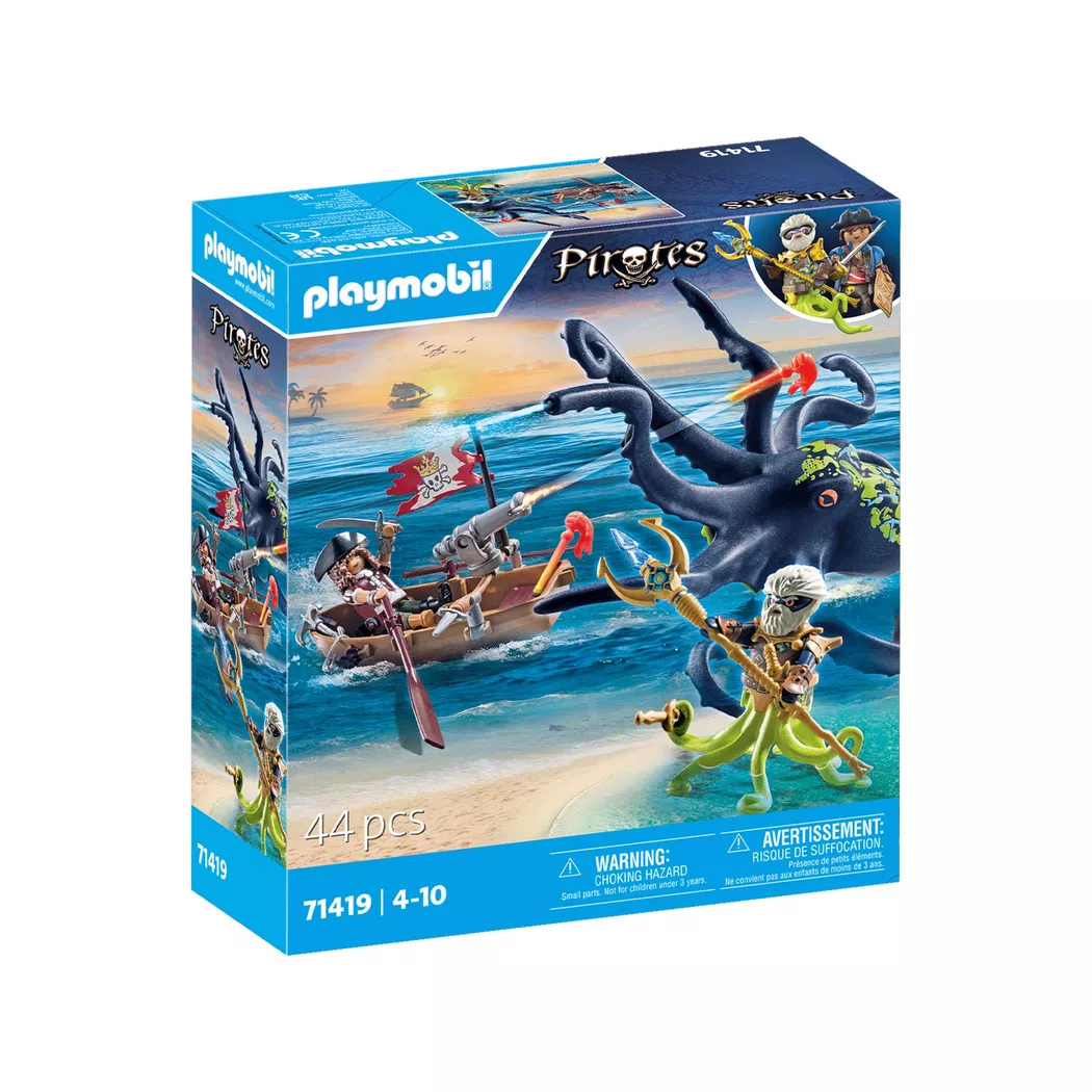 Playmobil Batalla con Pulpo Gigante Playmobil Pirates 71419