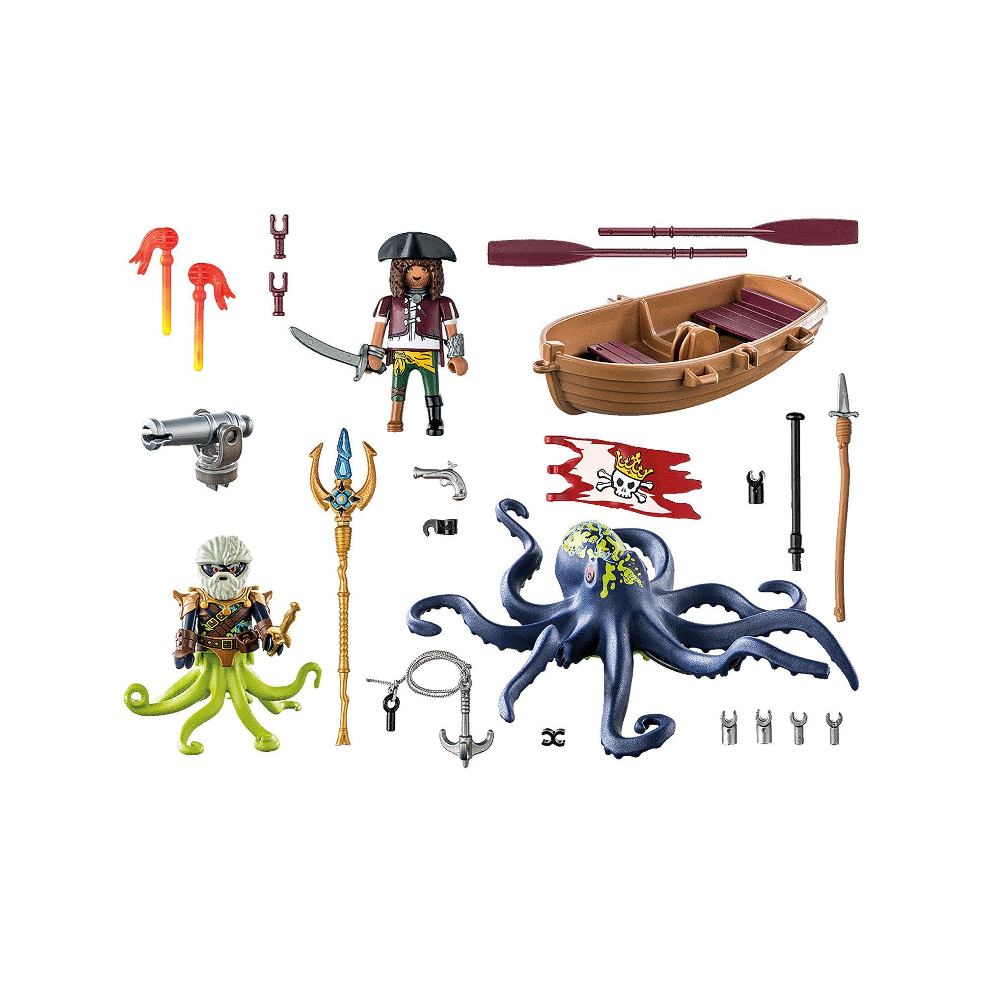 Playmobil  71419 Pirate avec pieuvre 