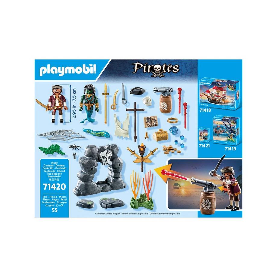 Playmobil  71420 Pirate avec trésor 