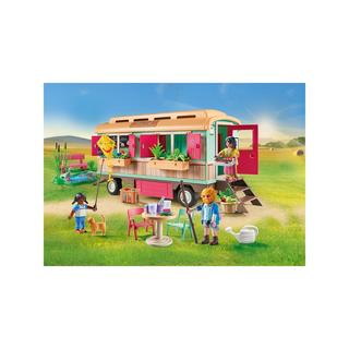 Playmobil  71441 Vagone Cafè con giardino 