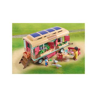 Playmobil  71441 Vagone Cafè con giardino 
