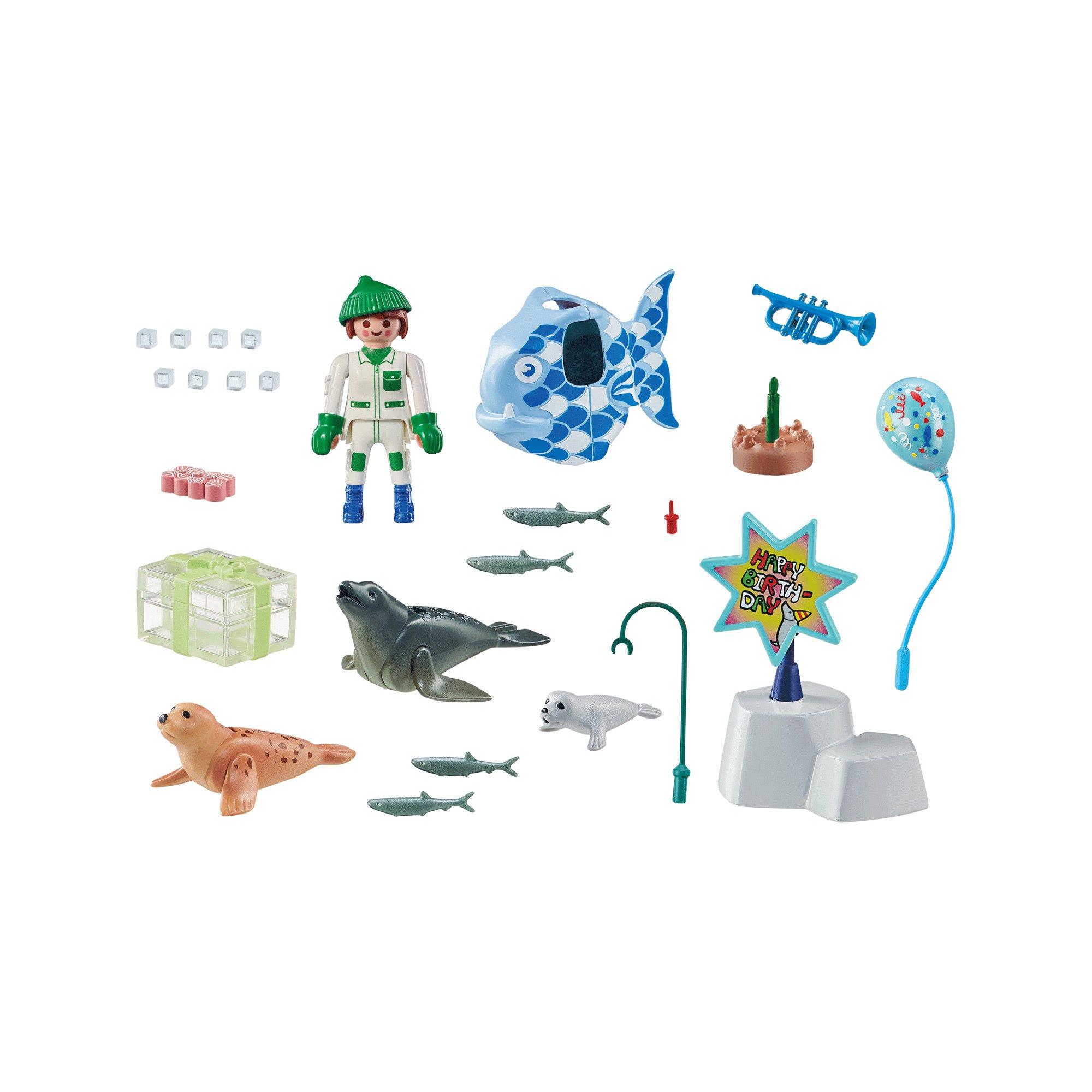 Playmobil  71448 Animatrice avec otarie 