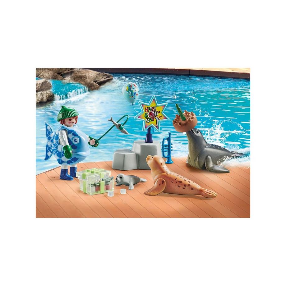 Playmobil  71448 Animatrice avec otarie 