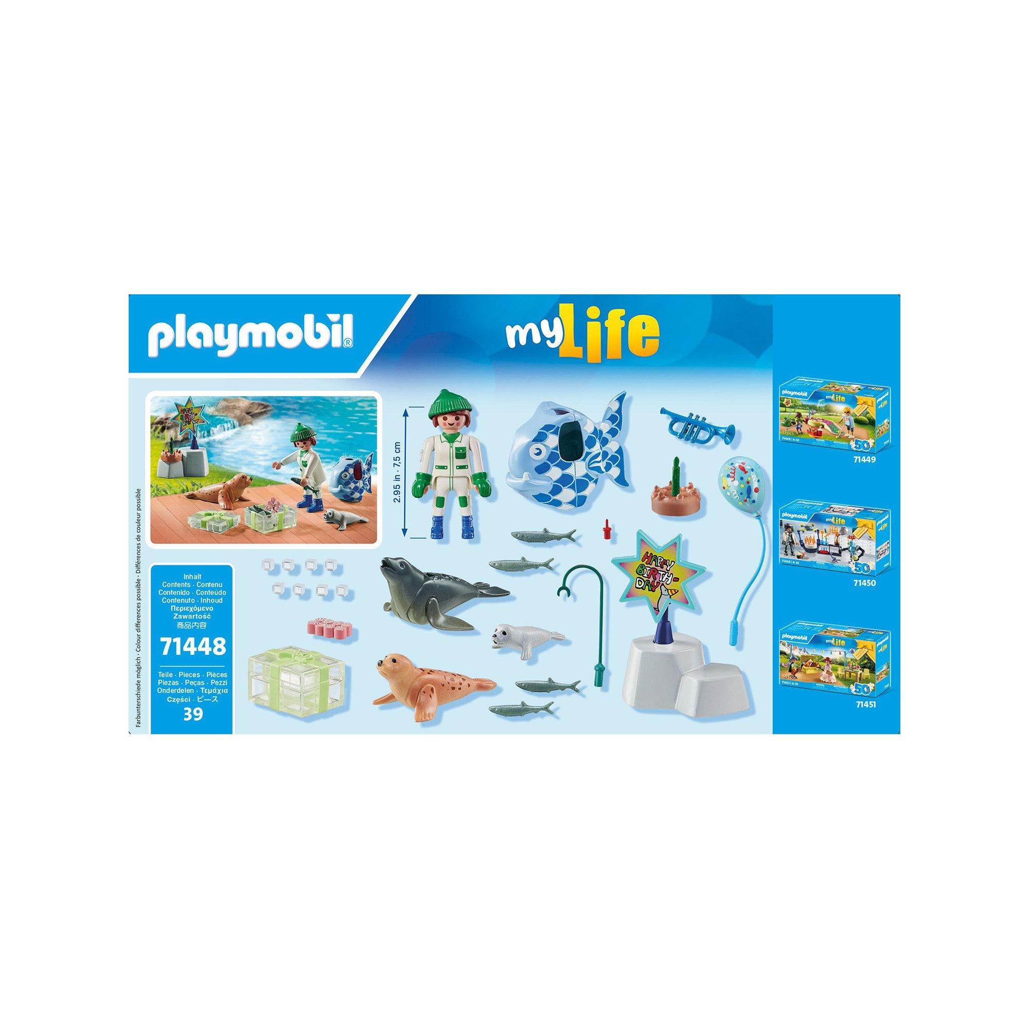 Playmobil  71448 Animatrice avec otarie 