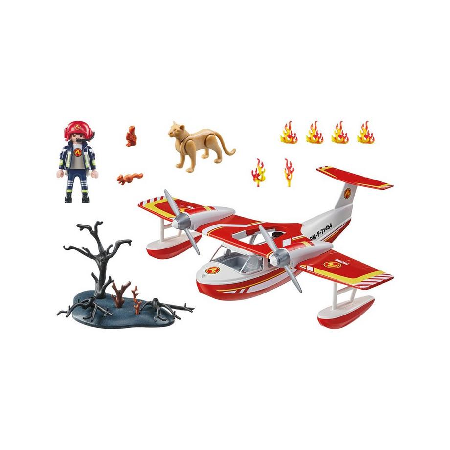 Playmobil  71463 Hydravion avec pompier 