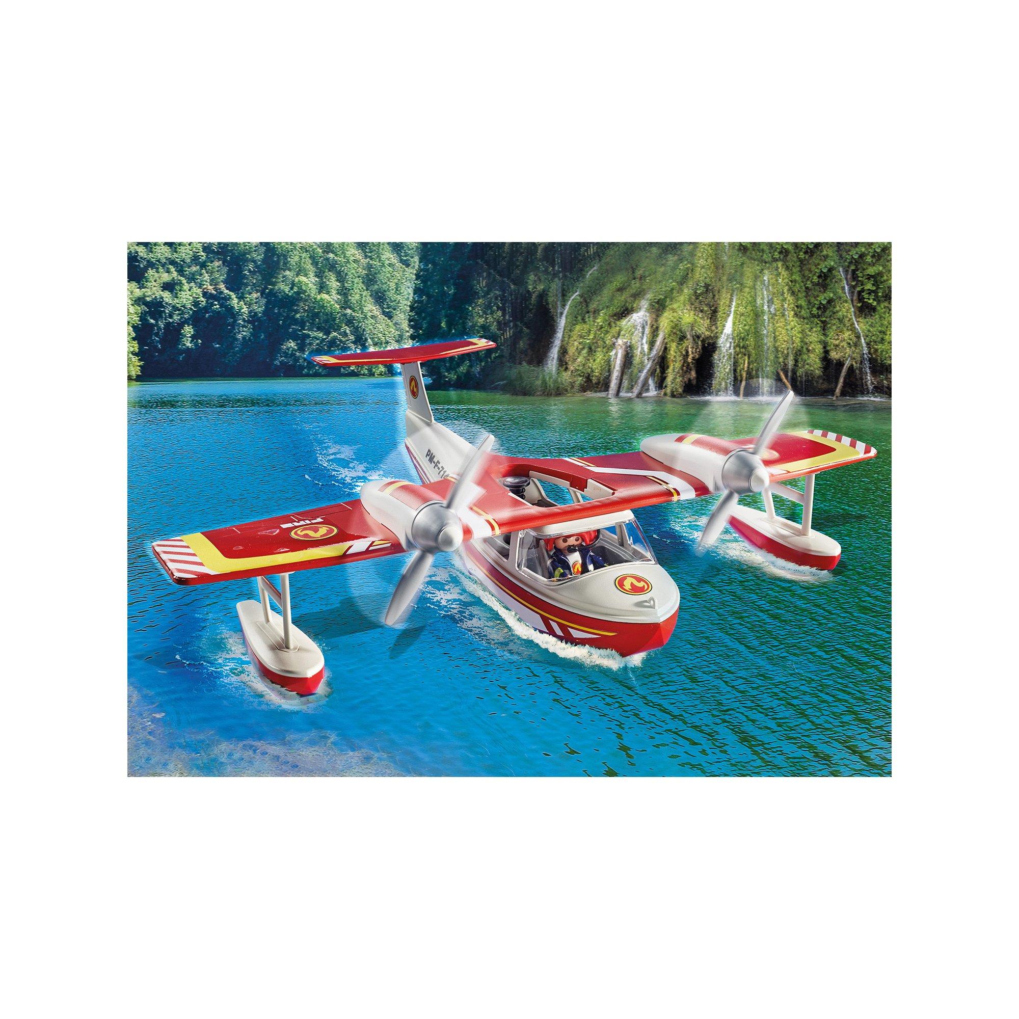 Playmobil  71463 Feuerwehrflugzeug mit Löschfunktion 