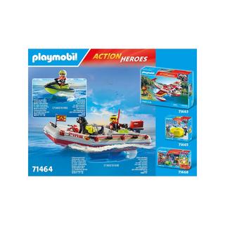 Playmobil  71464 Feuerwehrboot mit Aqua Scooter 