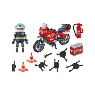 Playmobil  71466 Pompier et moto 