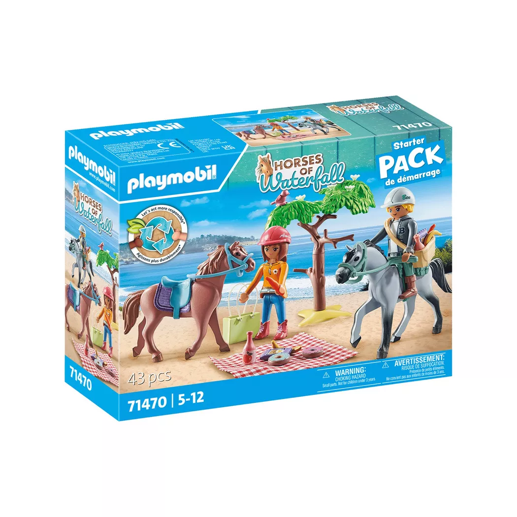 Playmobil - 71470 Reitausflug Amelia Ben, Multicolor