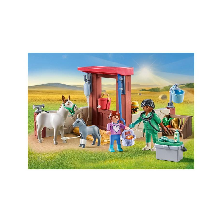 Playmobil  71471 Vétérinaire avec animaux 