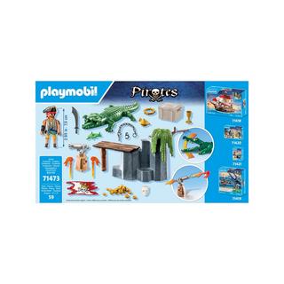 Playmobil  71473 Pirate avec alligator 